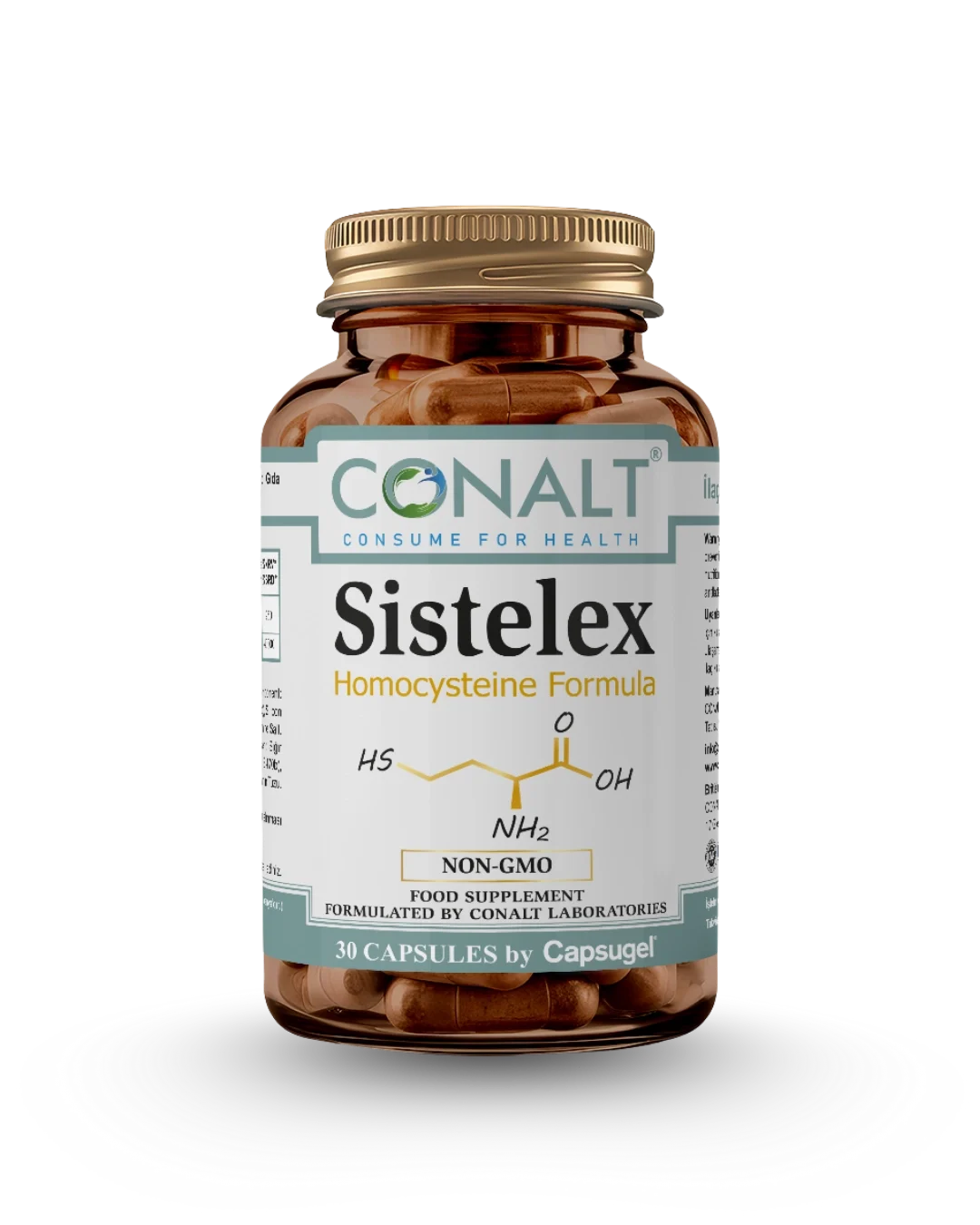 CONALT-sistelex-h Vitamin B12 supplement in a bottle