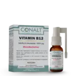 Bottle of dietary supplement capsules